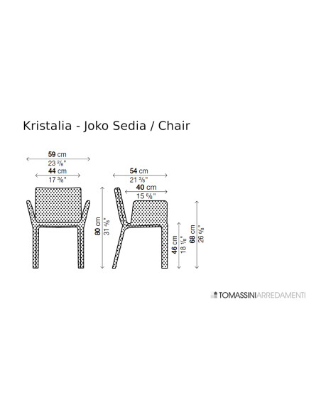 Joko Grey Chair (Expo Offer) Kristalia - 7