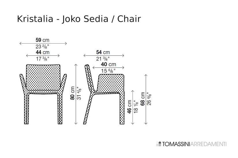 Joko Grey Chair (Expo Offer) Kristalia - 7