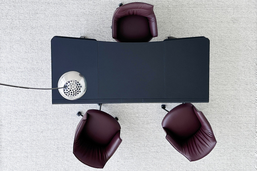 Peek-a-Book Bureau noir (Offre Expo) Poltrona Frau - 7