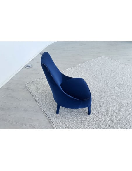 Fauteuil Bergère Febo bleu (Offre Expo) Maxalto - 3
