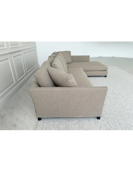 Victor Large Brown Sofa (Expo Offer) Flexform - 3