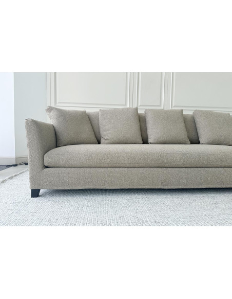 Victor Large Brown Sofa (Expo Offer) Flexform - 5