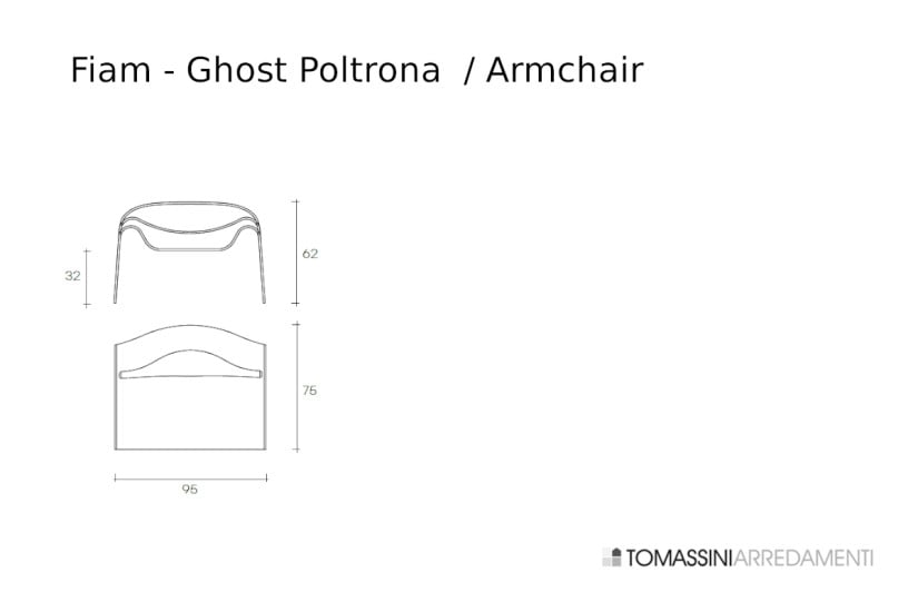 Ghost Glass Armchair (Expo Offer) Fiam - 10