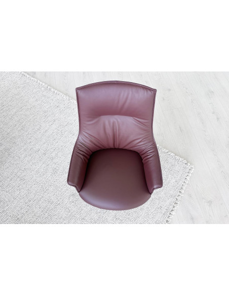 Poltrona Archibald Task Executive bordeaux (Offerta Expo) Poltrona Frau - 5