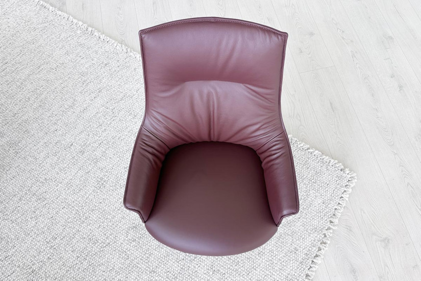Poltrona Archibald Task Executive bordeaux (Offerta Expo) Poltrona Frau - 5