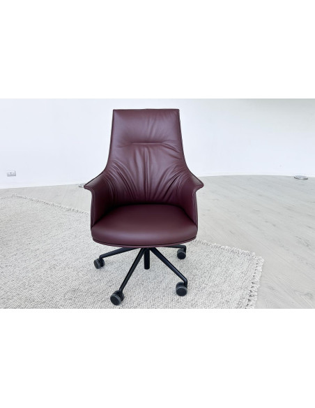 Fauteuil Archibald Task Executive bordeaux (Offre Expo) Poltrona Frau - 1