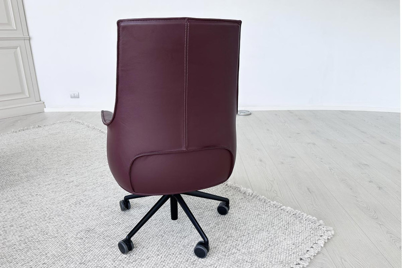 Poltrona Archibald Task Executive bordeaux (Offerta Expo) Poltrona Frau - 3