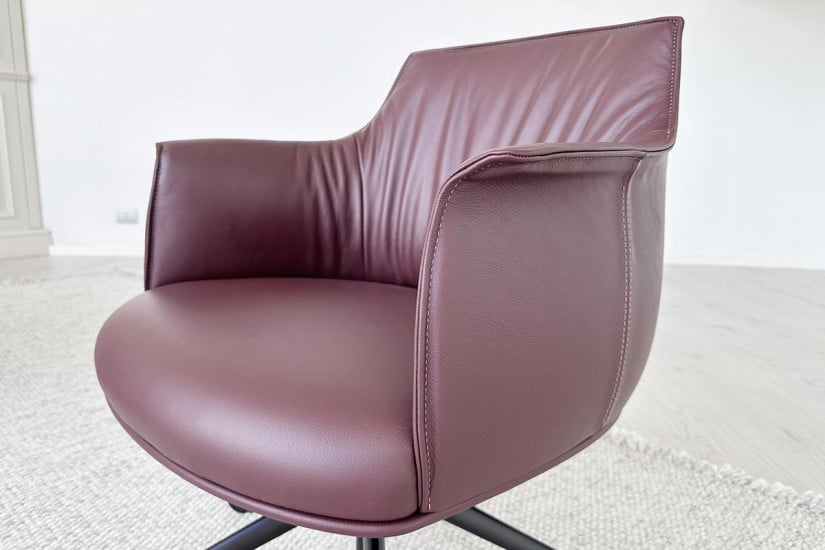 Poltrona Archibald Task Managerial bordeaux (Offerta Expo) Poltrona Frau - 3