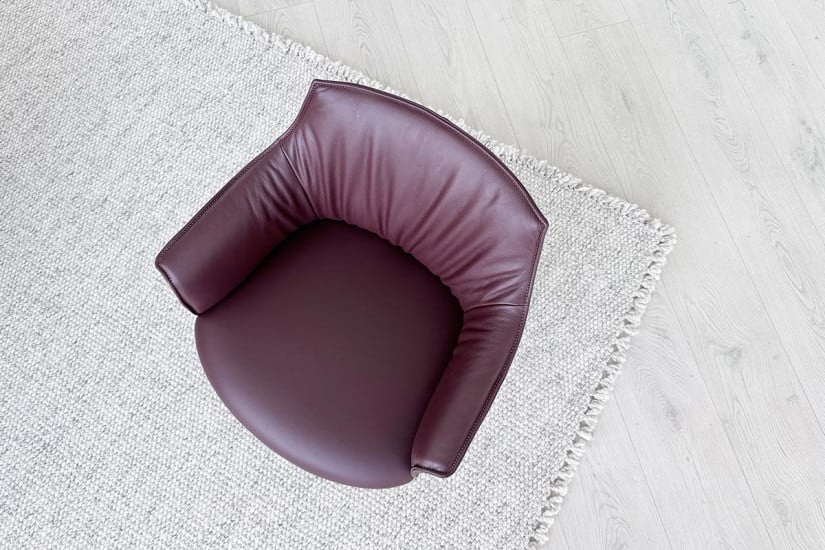 Fauteuil Archibald Task Managerial bordeaux (Offre Expo) Poltrona Frau - 5