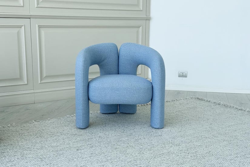 Poltrona Dudet celeste (Offerta Expo) Cassina - 1