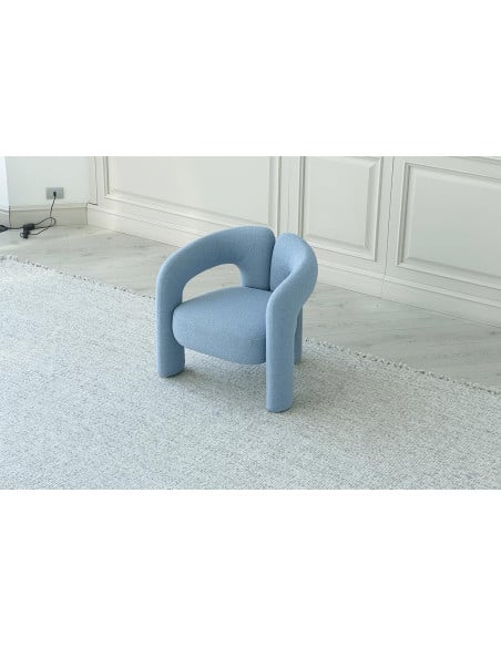 Fauteuil Dudet bleu clair (Offre Expo) Cassina - 5