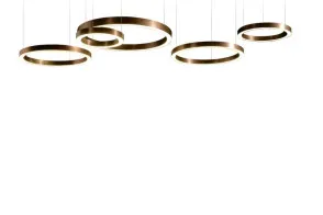 Lampada a sospensione Light Ring Horizontal Henge - 1