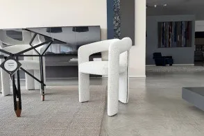 Dudet White Fabric Chair (Expo Offer) Cassina - 8 2