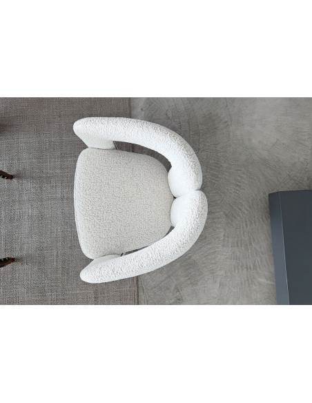 Sedia Dudet in tessuto bianco (Offerta Expo) Cassina - 4