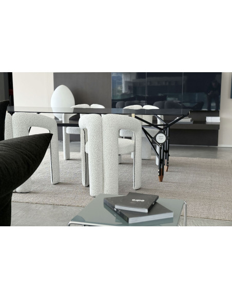 Dudet White Fabric Chair (Expo Offer) Cassina - 6
