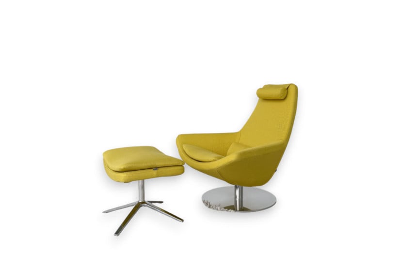 Fauteuil Metropolitan jaune (Offre Expo) B&B Italia - 7
