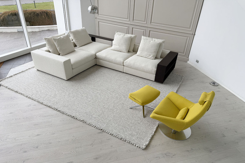 Canapé Groundpiece blanc (Offre Expo) Flexform - 3