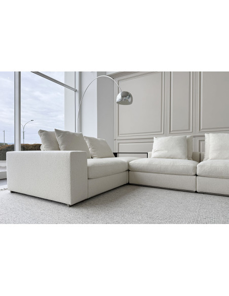Groundpiece White Sofa (Expo Offer) Flexform - 4