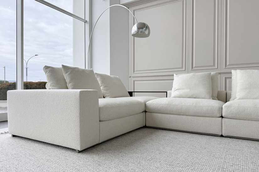 Groundpiece White Sofa (Expo Offer) Flexform - 4