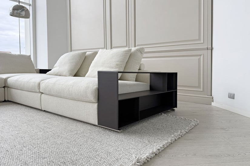 Canapé Groundpiece blanc (Offre Expo) Flexform - 5