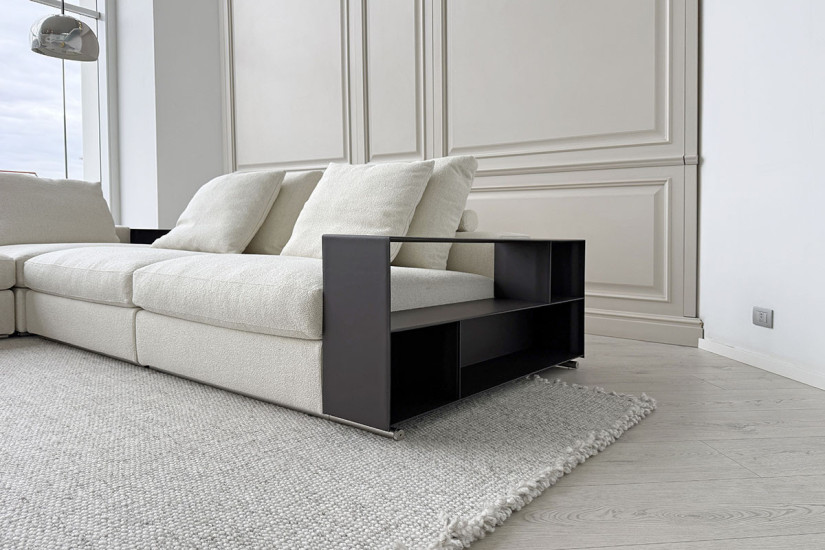 Groundpiece White Sofa (Expo Offer) Flexform - 5