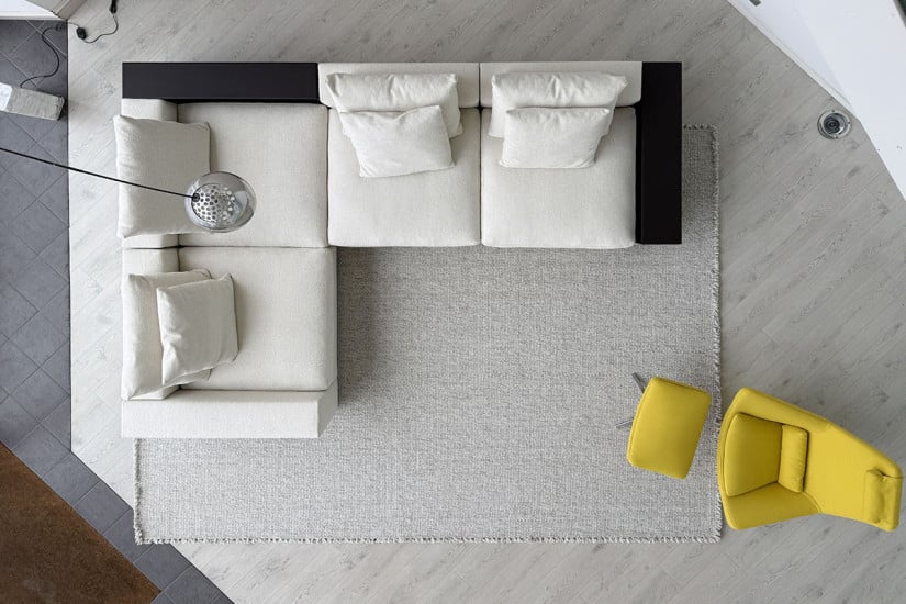 Divano Groundpiece bianco (Offerta Expo) Flexform - 7