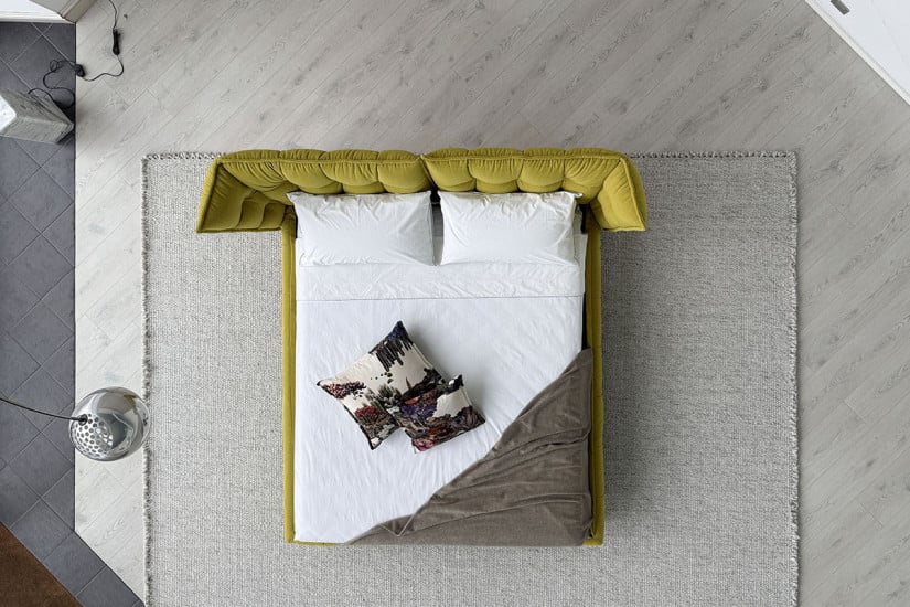 Lit Husk jaune (Offre Expo) B&B Italia - 2
