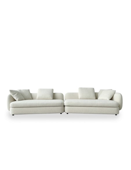 Divano Saint-Germain in tessuto bianco (Offerta Expo) Poliform - 6