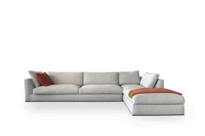 Divano Richard in tessuto corda B&B Italia - 6