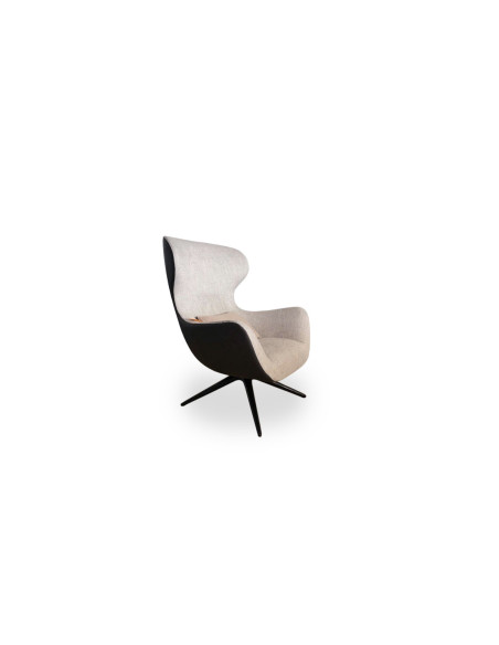 Poliform Mad Joker Fabric and Leather Armchair (Expo Offer)