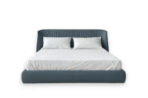 Letto Archibald in pelle blu (Offerta Expo) Poltrona Frau - 8