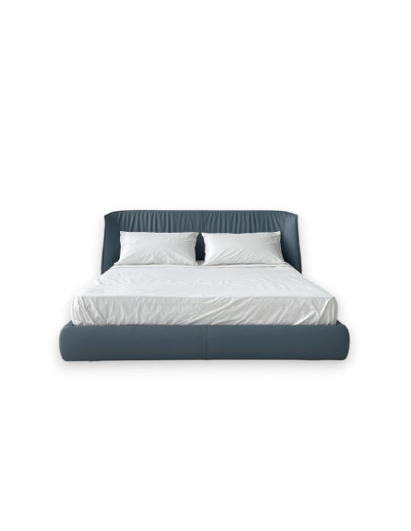 Letto Archibald in pelle blu (Offerta Expo) Poltrona Frau - 8