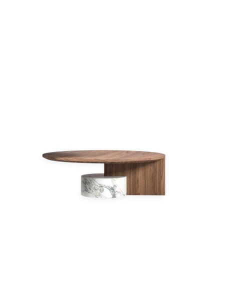 Tavolino Sengu Low Table in noce (Offerta Expo) Cassina - 4