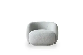 Fauteuil Pacific en tissu blanc sale (Offre Expo) Moroso - 5