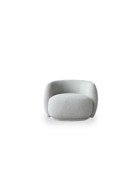Fauteuil Pacific en tissu blanc sale (Offre Expo) Moroso - 5