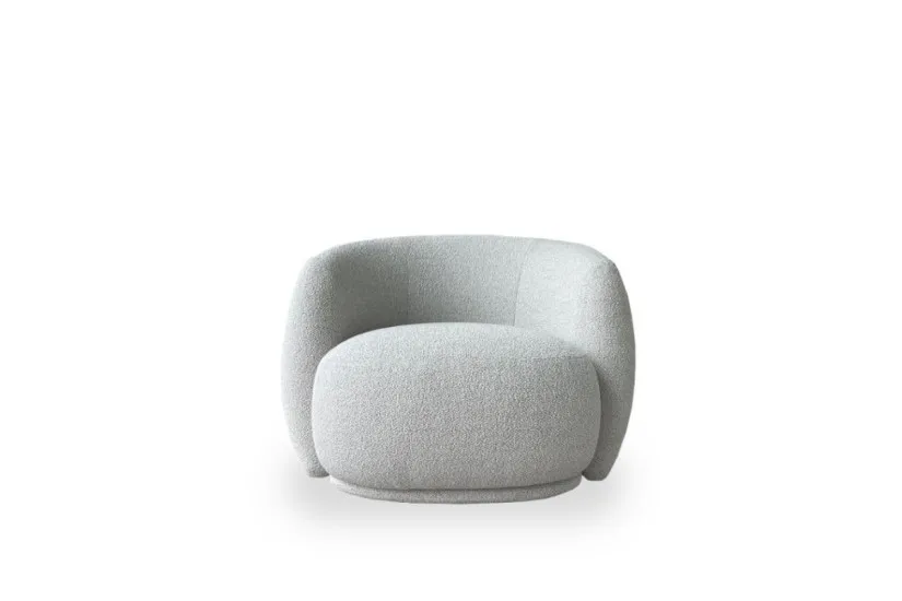 Pacific Off White Fabric Armchair (Expo Offer) Moroso - 5