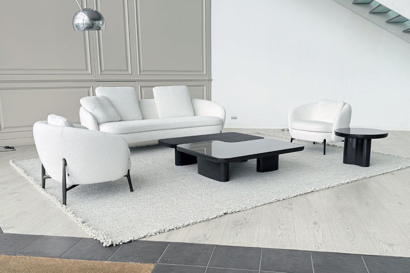 Orbis White Sofa (Expo Offer) Poliform - 2