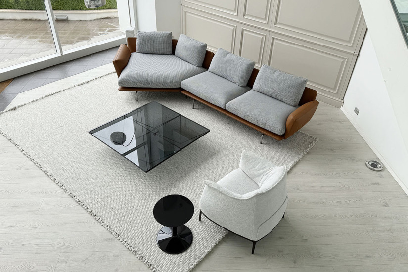 Get Back Sofa With Chaise Longue (Expo Offer) Poltrona Frau - 6