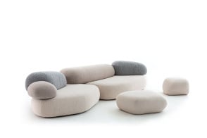 Divano Pebble Rubble Moroso | Design Front | Made in Italy