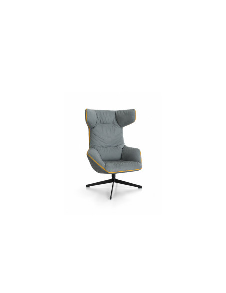 Moroso Poltrona Take a Line for a Walk in tessuto grigio (Offerta Expo)