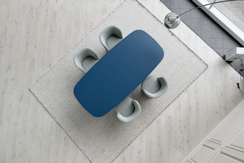 Tavolo Tobi-Ishi blu (Offerta Expo) B&B Italia - 6