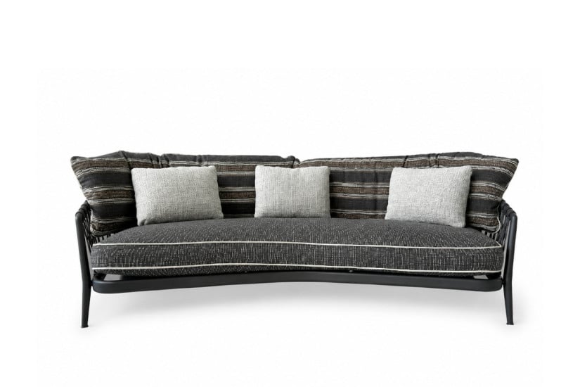 B&B Italia Outdoor Erica Outdoor Striped Sofa (Expo Offer)