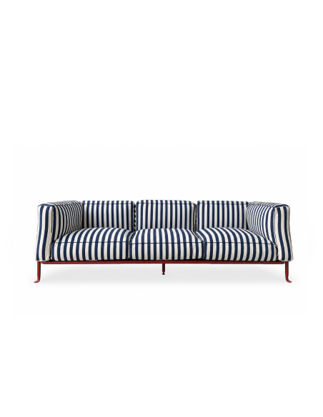 Borea Outdoor Striped Fabric Sofa (Expo Offer) B&B Italia Outdoor - 5