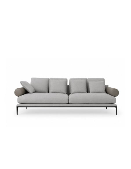 Atoll Light Grey Fabric Sofa B&B Italia - 5