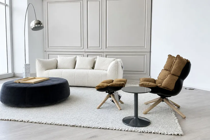Le Bambole - Granbambola White Fabric Sofa B&B Italia - 6