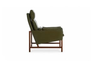 Poltrona Wood Frame Lounge BassamFellows - 1 2