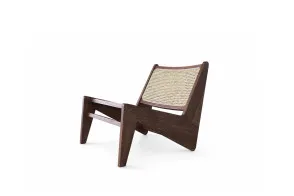 Poltrona Kangaroo in rovere tinto noce scuro (Offerta Expo) - Cassina