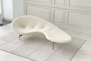 Divano Eda-Mame in tessuto beige chiaro B&B Italia - 6 2