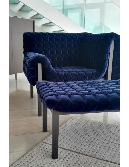 Ruché Armchair and Pouf (Expo Offer)