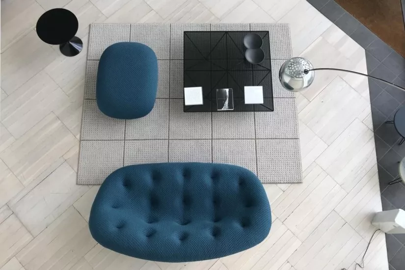 Ploum Sofa and Pouf (Expo Offer)
